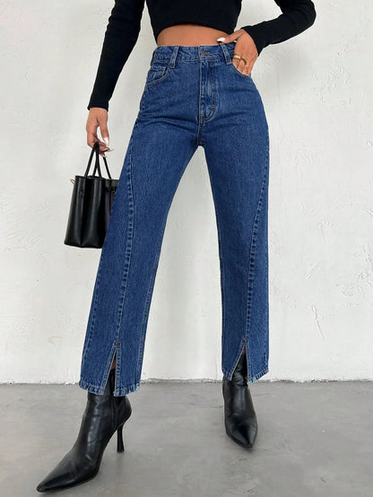 Pantalones campana extra fit