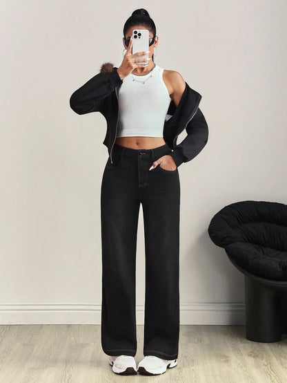 Pantalones banda ancha