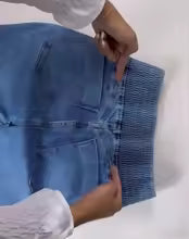 Pantalones banda ancha